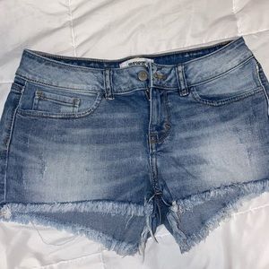 Size 4, Pink brand  shorts , barley worn , smoke free home
